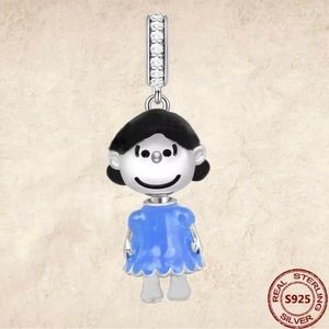 Lucy from the Charlie Brown crew charm dangle. Adorable little charm